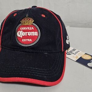 Cancun Riviera Maya Corona Extra Black and Red Cap